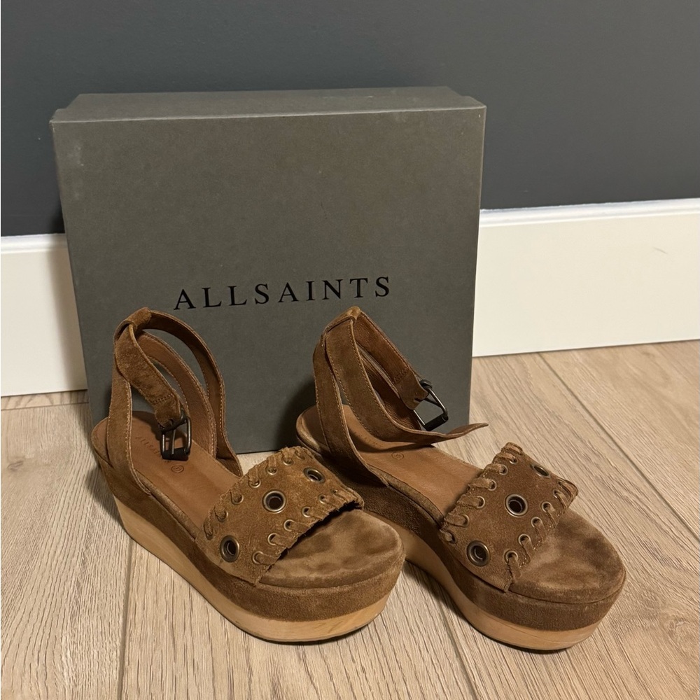 ALLSAINTS yuki platform sandal